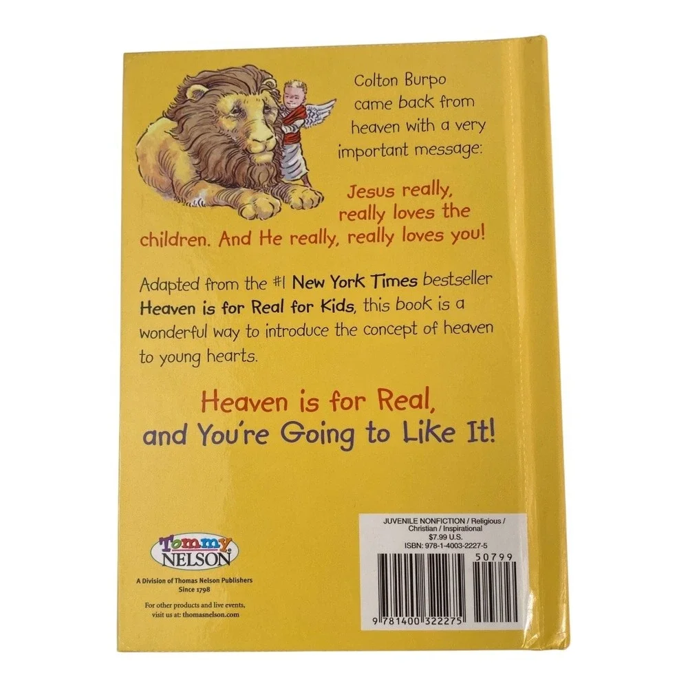 Jesus Calling Christmas Story & Heaven is for Real Little Ones Kids Books WPA18G